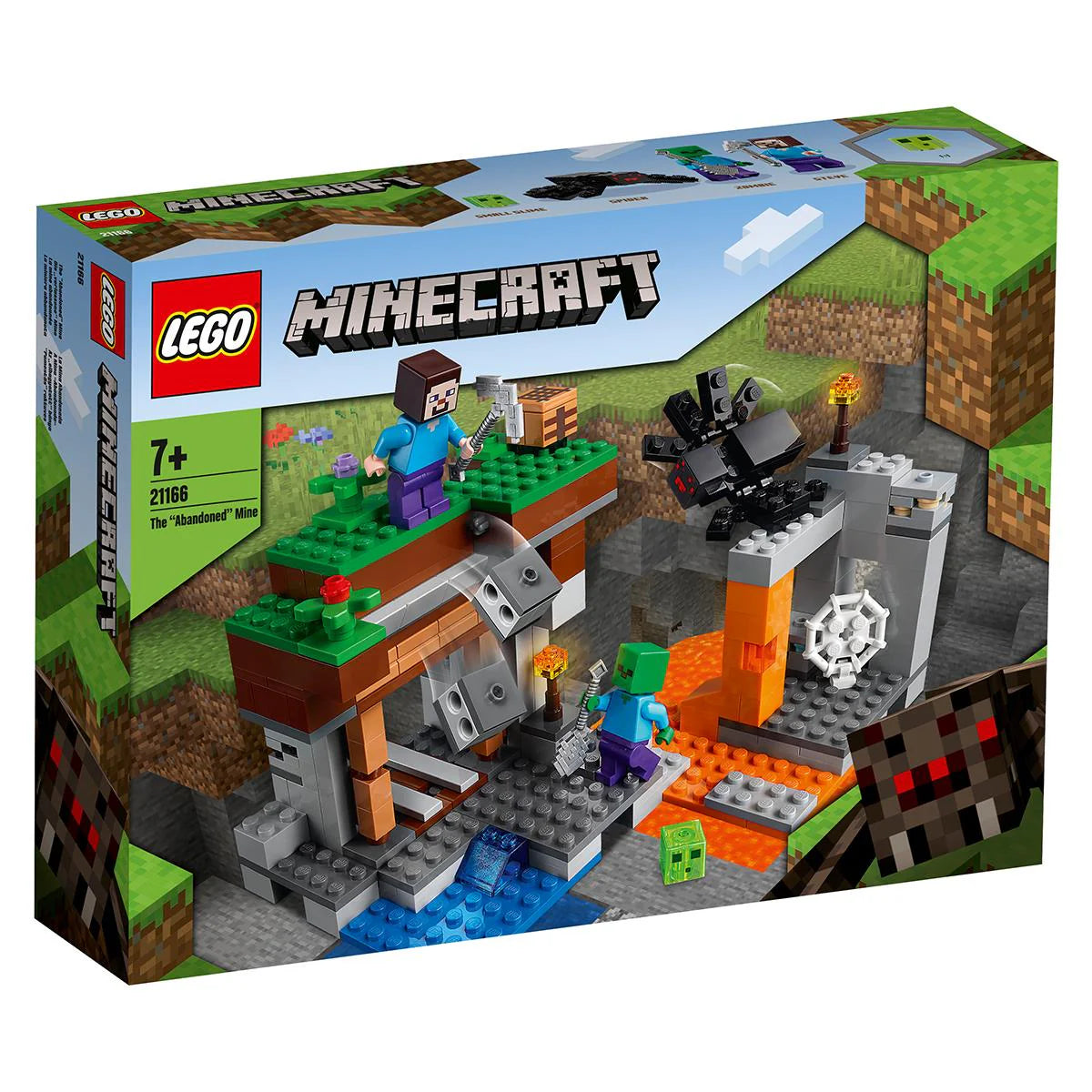 LEGO® Minecraft - Mina abandonată 21166, 248 de piese