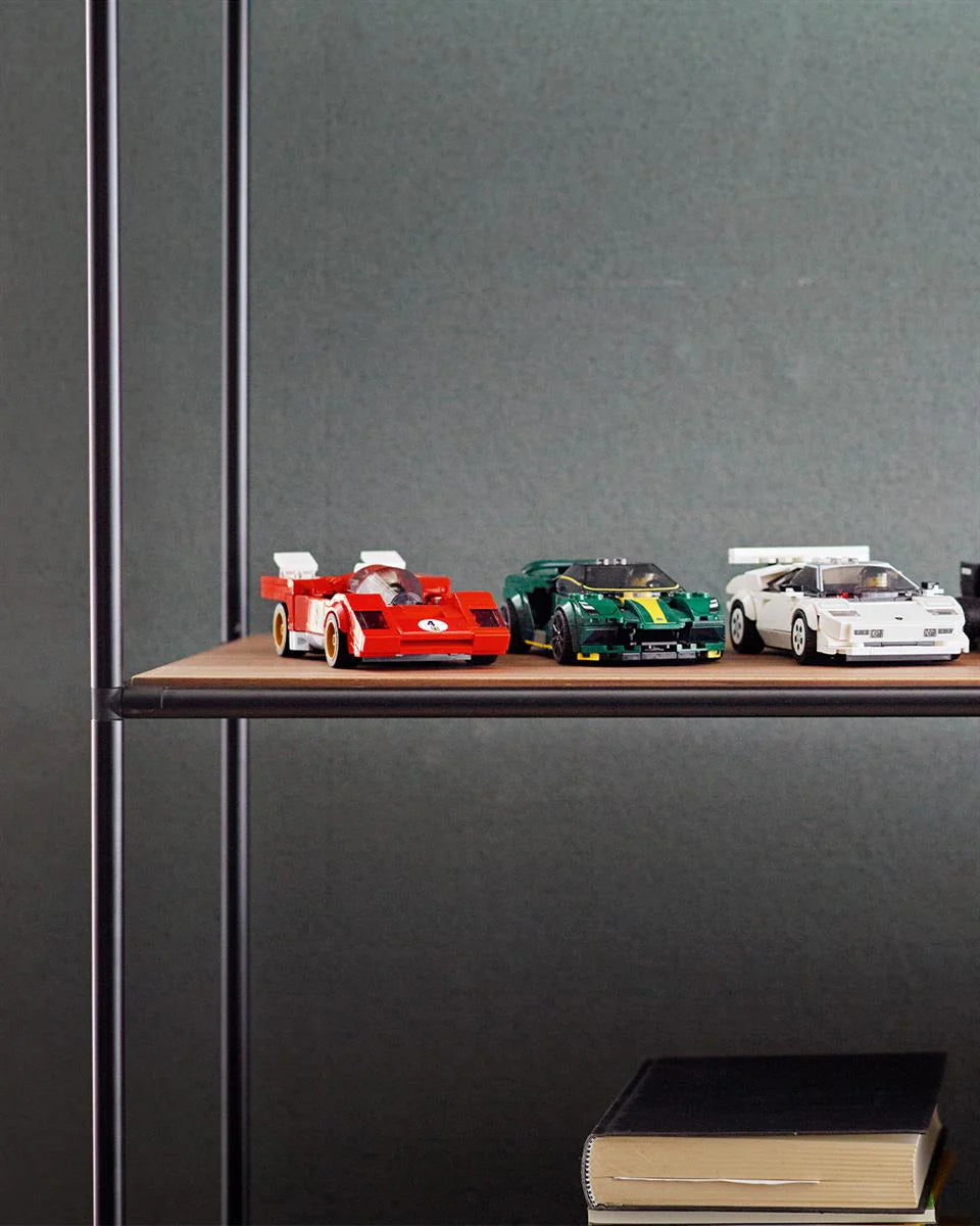 LEGO® Campionii Vitezei - Ferrari 512 M din 1970 76906, 291 de piese