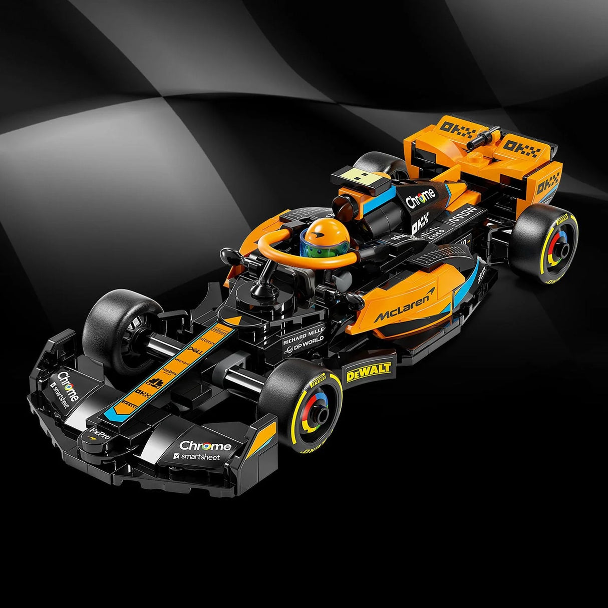 LEGO® Speed Champions - Mașină de curse McLaren Formula 1 2023 76919, 245 de piese