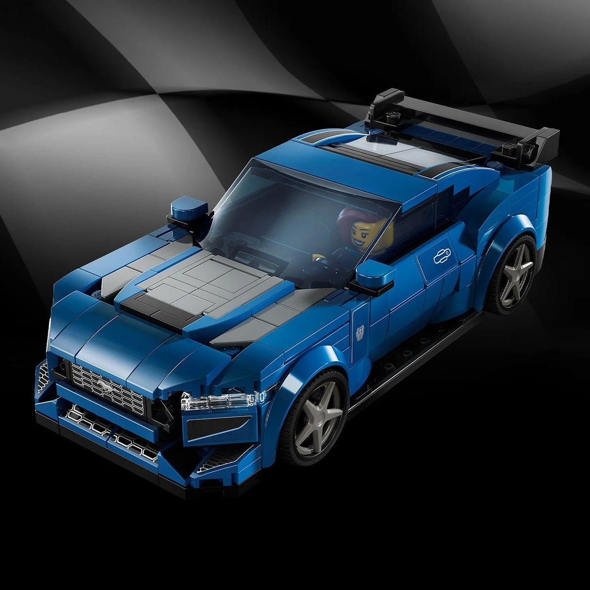 LEGO® Speed Champions - Mașină sport Ford Mustang Dark Horse 76920, 344 de piese