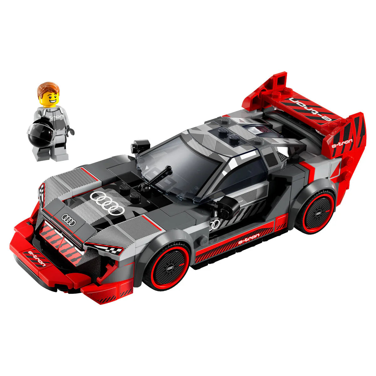 LEGO® Campionii Vitezei - Mașină de curse Audi S1 E-Tron Quattro 76921, 274 de piese