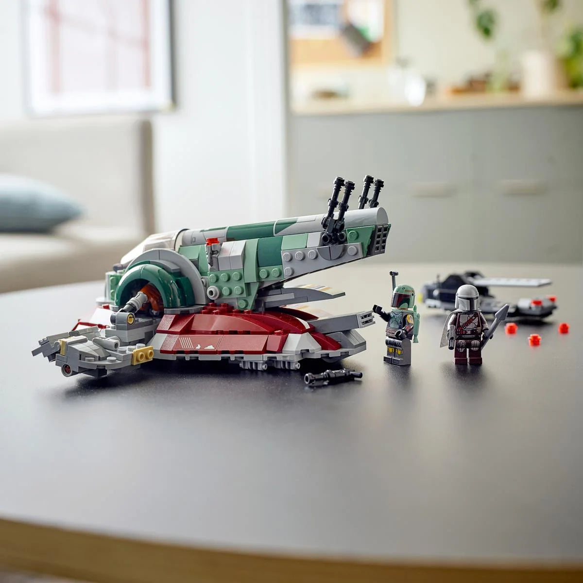 LEGO Star Wars - Nava stelară a lui Boba Fett 75312, 593 de piese