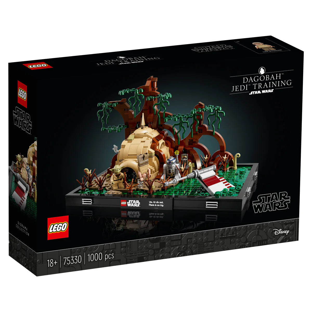 LEGO® Star Wars™ - Diorama de antrenament Jedi Dagobah™ 75330, 1000 de piese