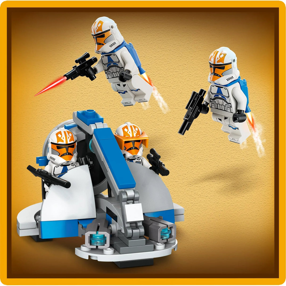 LEGO® Star Wars - Pachet de luptă Compania 332 Ahsoka™ Clone Trooper™ 75359, 108 piese