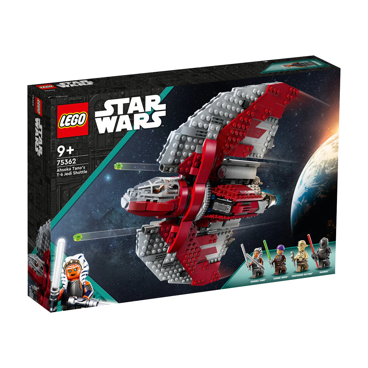 LEGO® Star Wars™ Naveta Jedi T-6 a lui Ahsoka Tano 75362, 601 piese