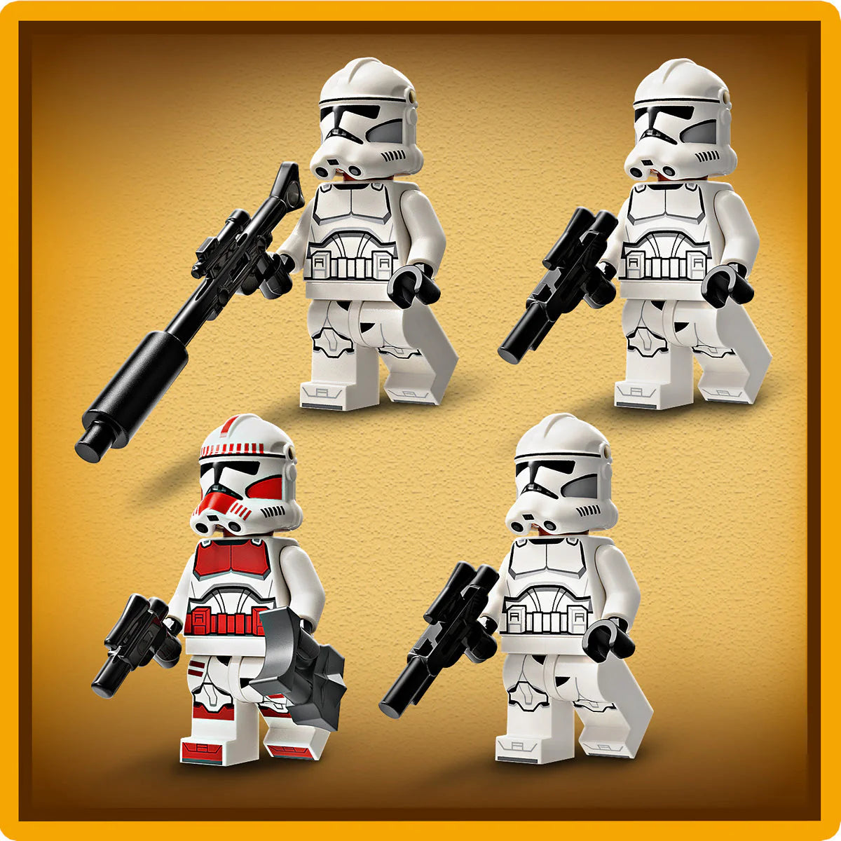 LEGO® Star Wars™ - Pachet de luptă Clone Trooper™ și Droid de luptă 75372, 215 piese