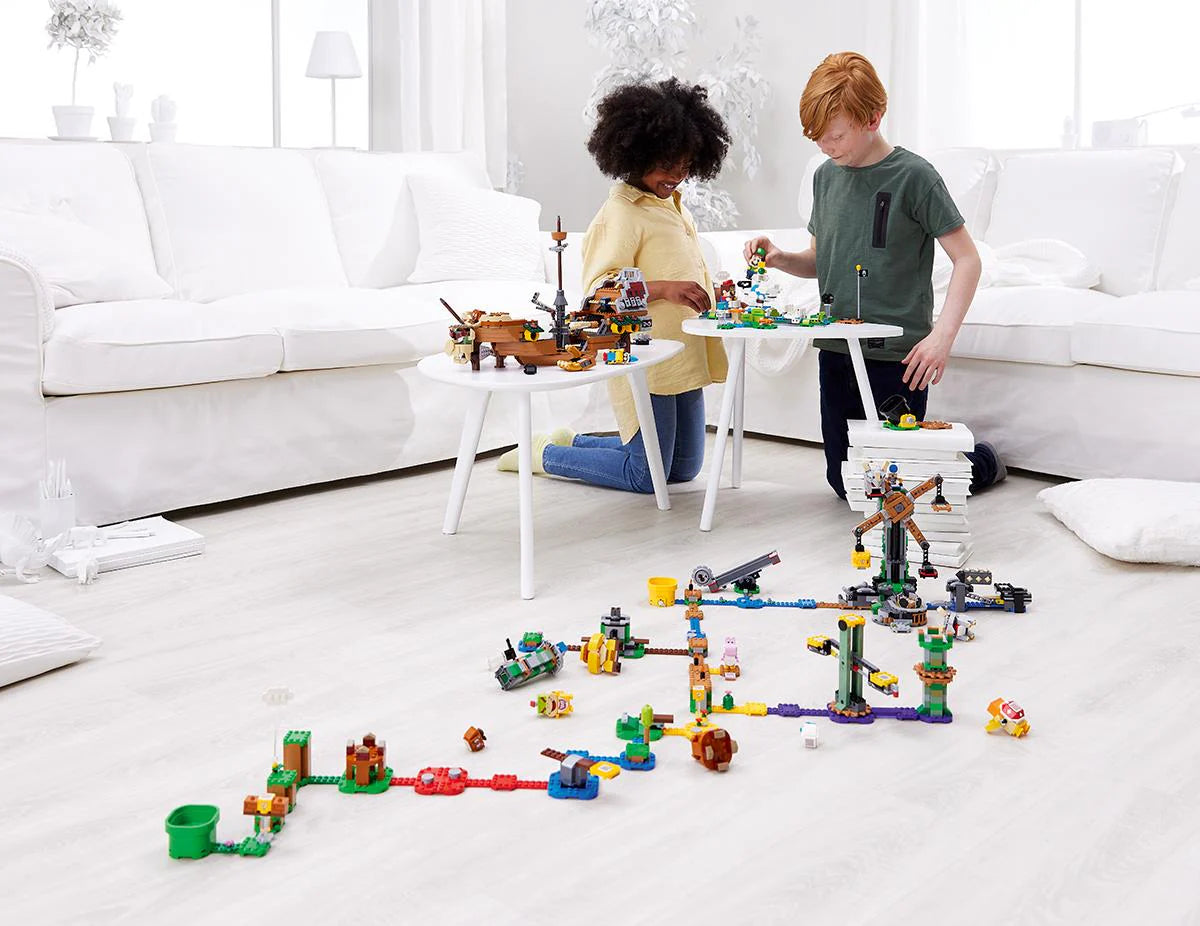 LEGO® Super Mario, Set extensie - Distrugerea lui Reznor 71390, 862 piese