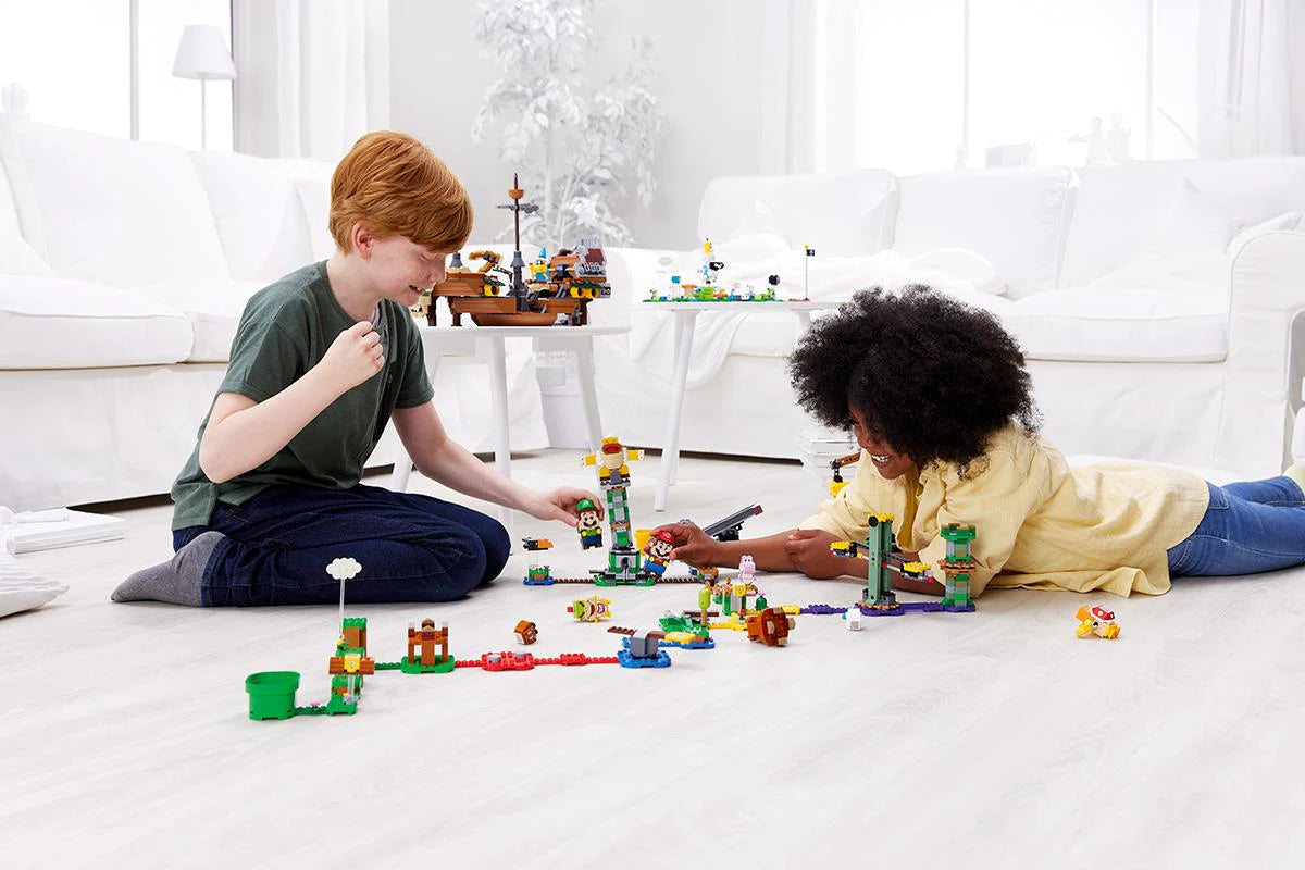 LEGO® Super Mario, Set extensie - Distrugerea lui Reznor 71390, 862 piese