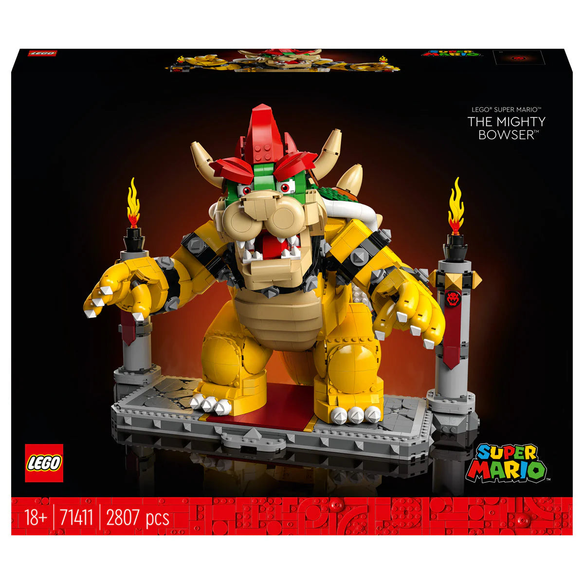 LEGO® Super Mario™ - Marele Bowser™ 71411, 2807 piese