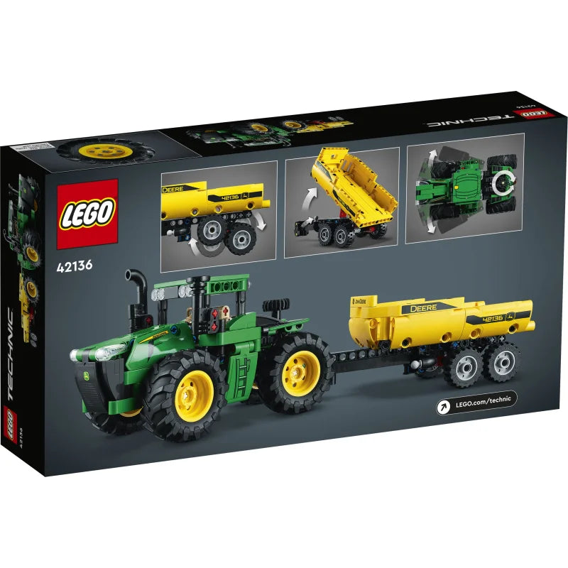 LEGO® Technic - Tractor John Deere 9620R 4WD 42136, 390 de piese