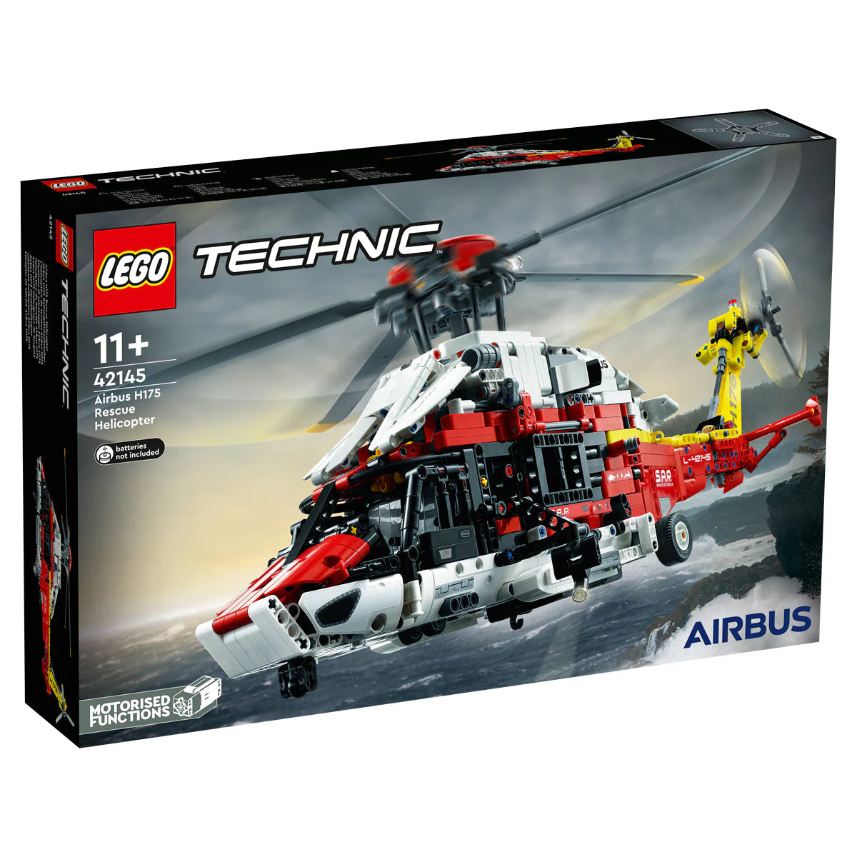 LEGO® Technic - Elicopter de salvare Airbus H175 42145, 2001 piese