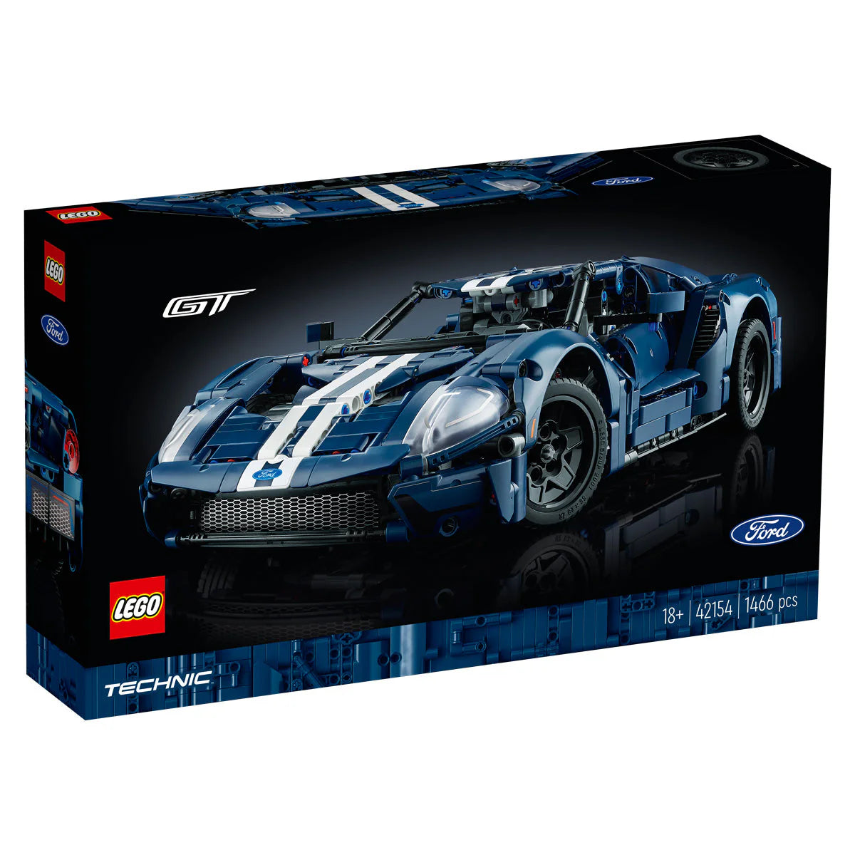 LEGO® Technic - Ford GT 2022 42154, 1466 de piese