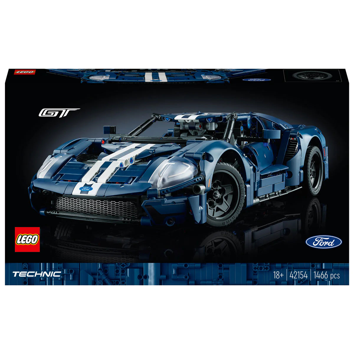 LEGO® Technic - Ford GT 2022 42154, 1466 de piese