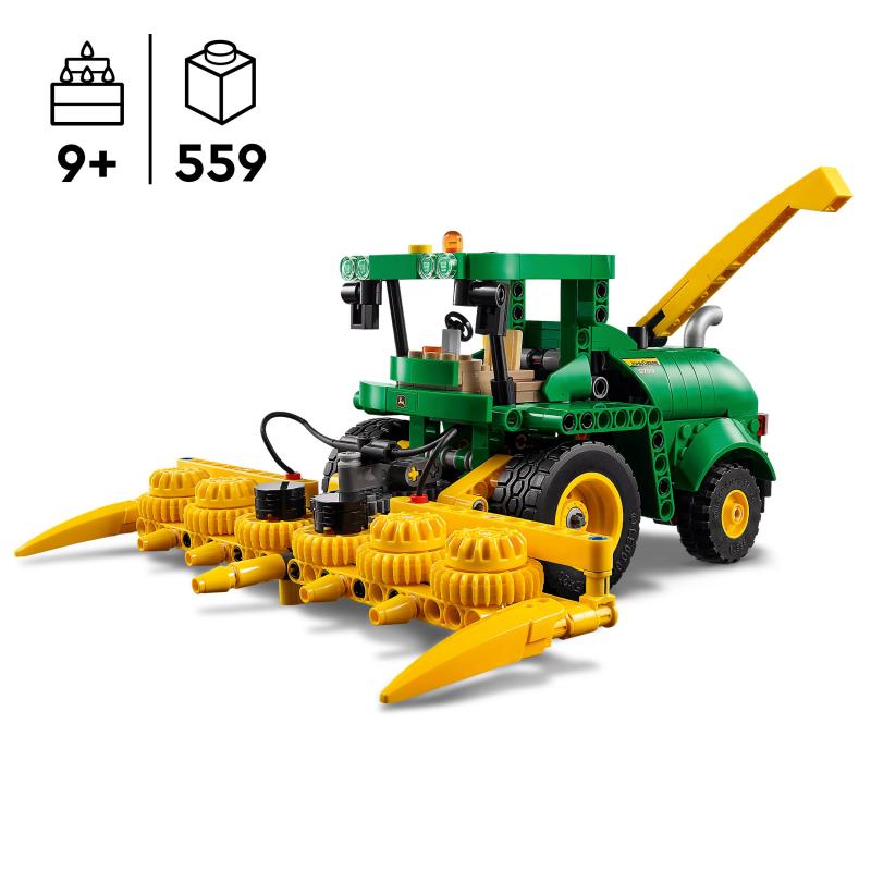 LEGO® Technic - Semănătoare și harvester John Deere 9700 42168, 559 de piese