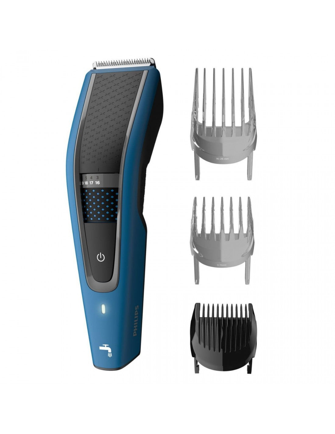 Mașină de tuns fără fir Philips HC5612/15, Albastră