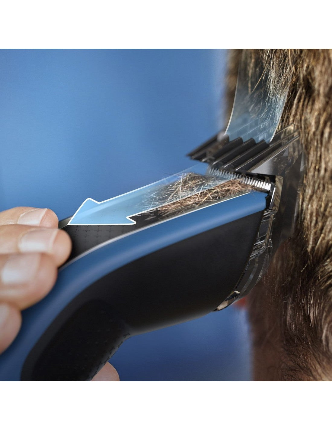 Mașină de tuns fără fir Philips HC5612/15, Albastră