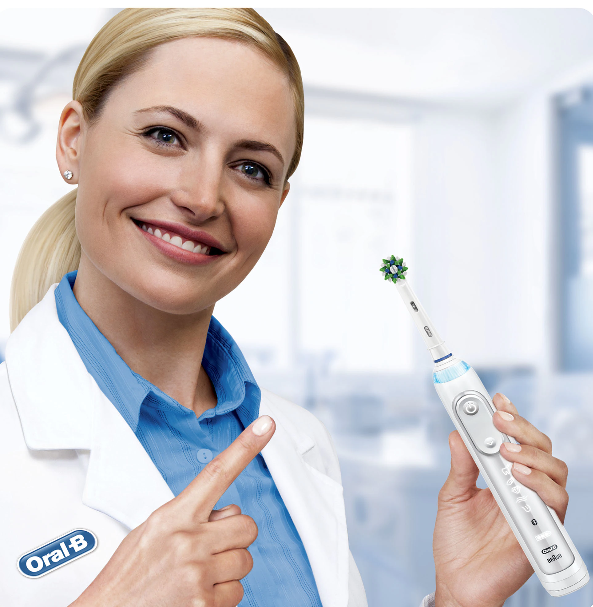 Cap de periuță de dinți electrică Oral-B Cross Action EB50-6, CleanMaximiser, 6 buc.