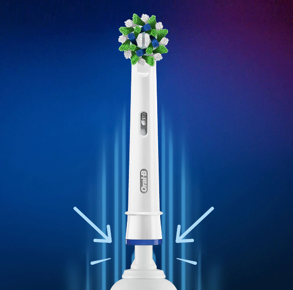 Cap de periuță de dinți electrică Oral-B Cross Action EB50-6, CleanMaximiser, 6 buc.