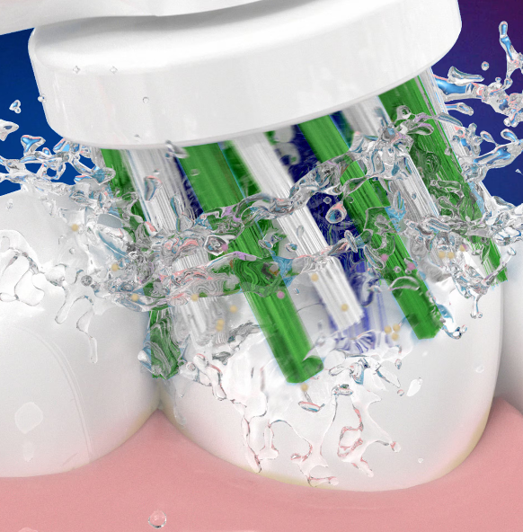 Cap de periuță de dinți electrică Oral-B Cross Action EB50-6, CleanMaximiser, 6 buc.