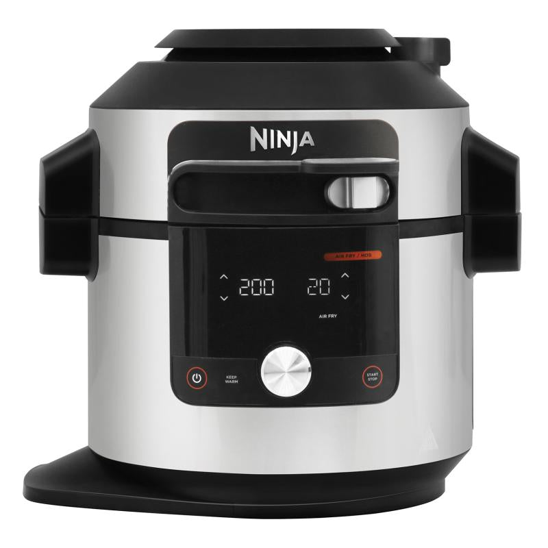 Multicooker 14 în 1 Ninja OL750EU, 1760 W, 7,5 l, 14 programe, Negru/Argintiu