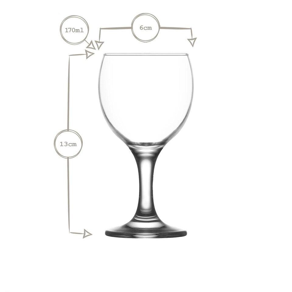 Set pahare rachiu LAV Misket, 170 ml, 6 buc