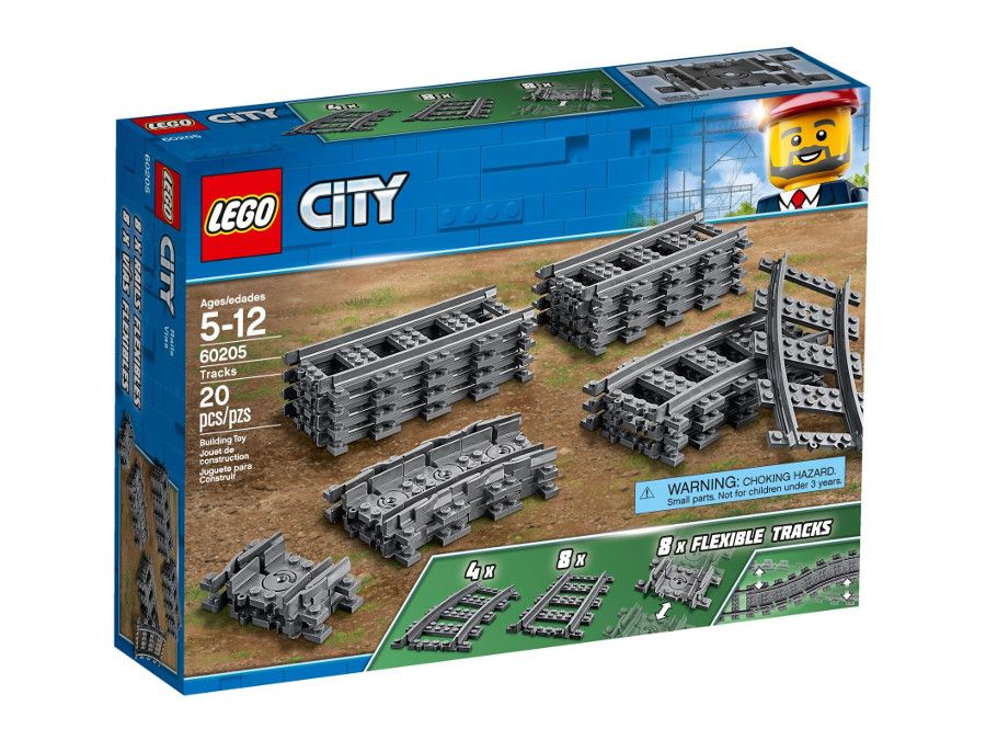 LEGO® City - Șine 60205, 20 de piese