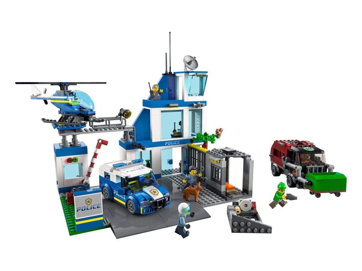 LEGO® City - Secție de poliție 60316, 668 de piese