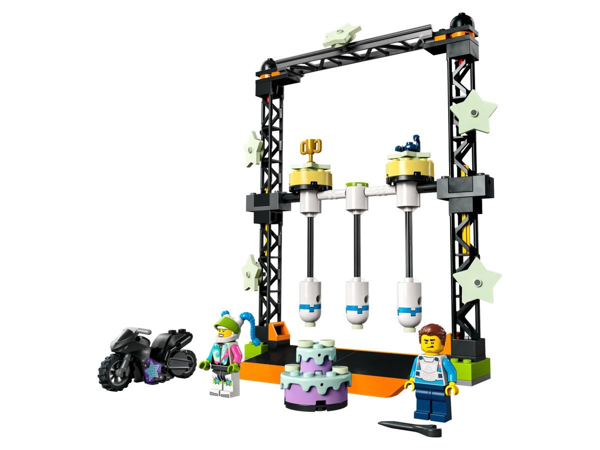 LEGO® City - Provocarea Cascadorului la Doborâre 60341, 117 piese