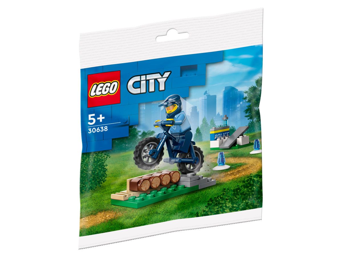 LEGO® City - Motocicletă de poliție 30638, 36 de piese, 5+ ani, 36 de piese