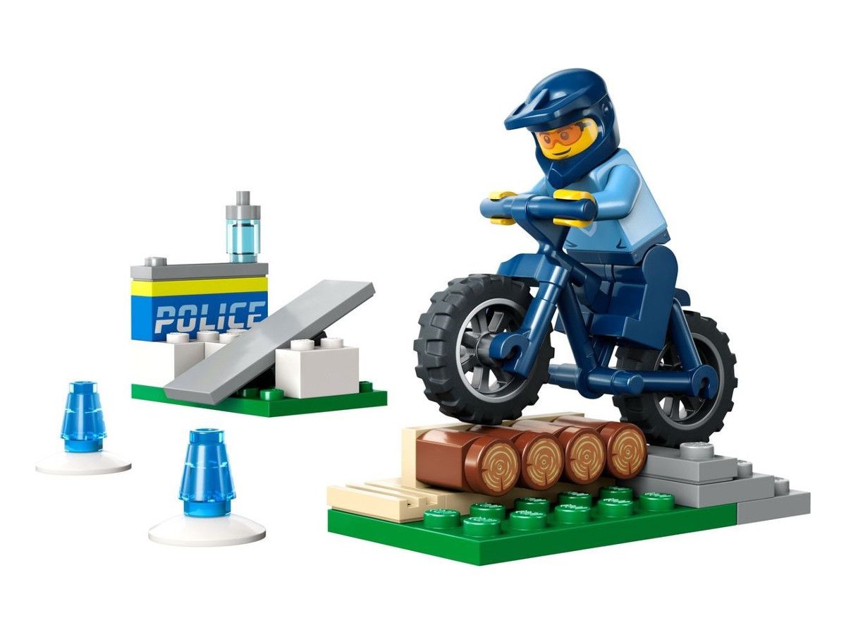 LEGO® City - Motocicletă de poliție 30638, 36 de piese, 5+ ani, 36 de piese
