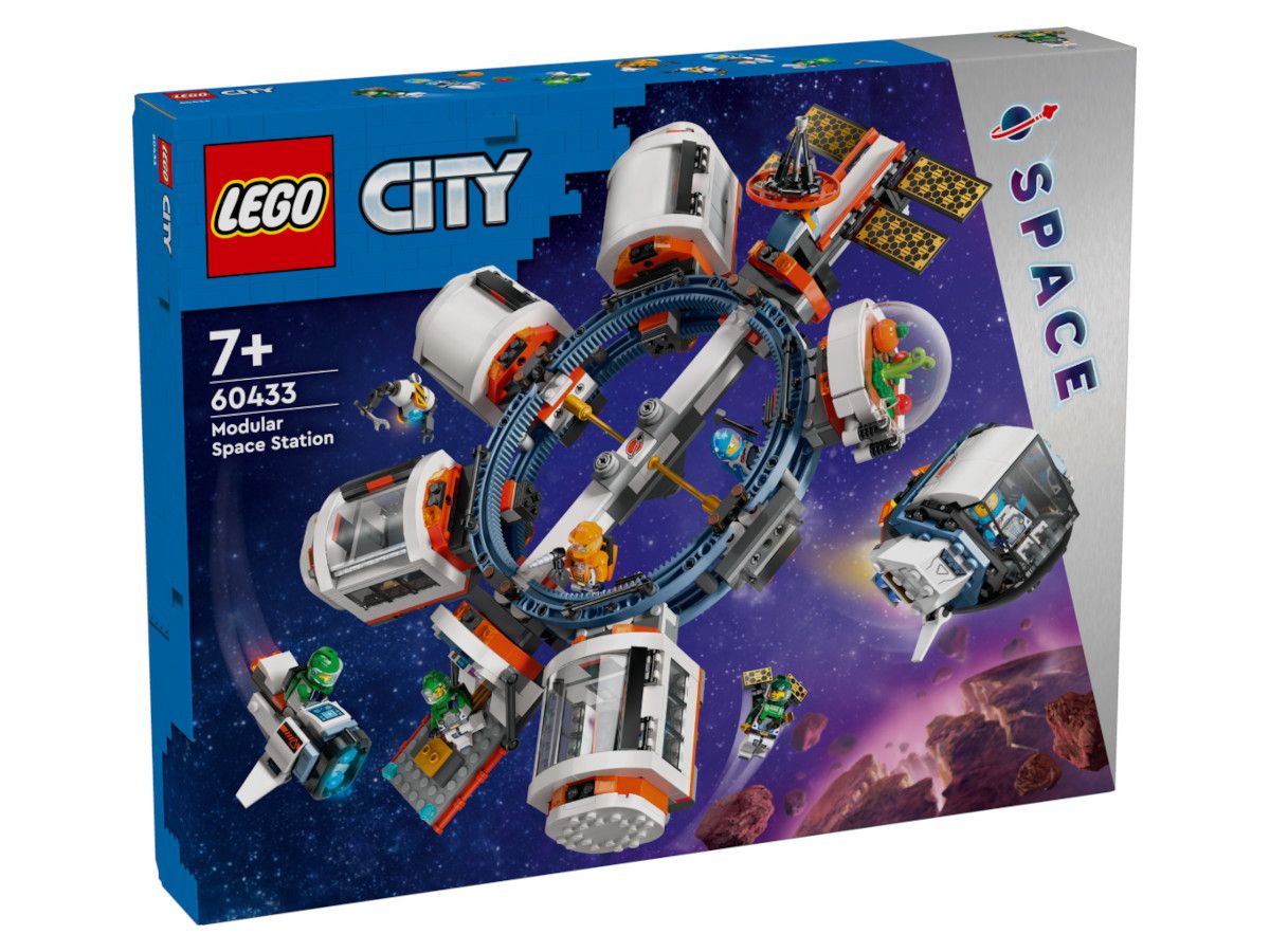 LEGO® City - Stație Spațială Modulară 60433, 1097 piese