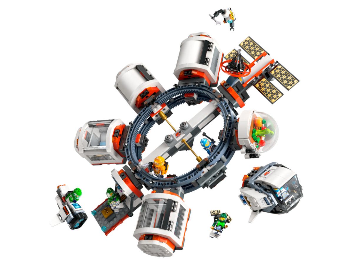 LEGO® City - Stație Spațială Modulară 60433, 1097 piese