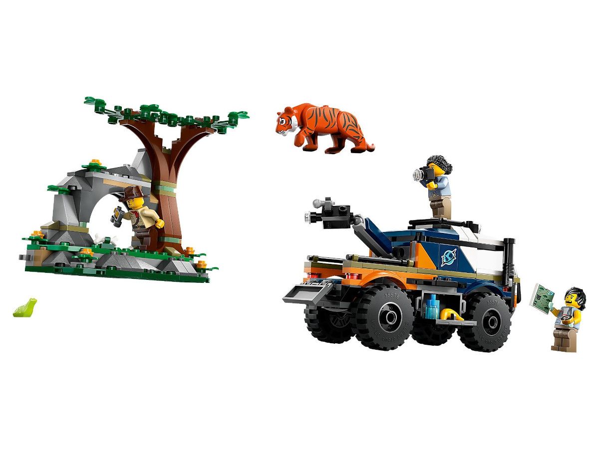 LEGO® City - Camion de teren explorator al junglei 60426, 314 piese