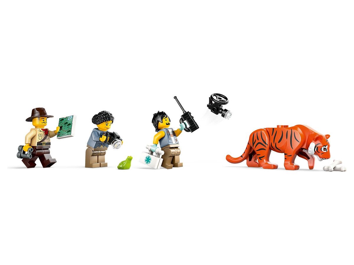 LEGO® City - Camion de teren explorator al junglei 60426, 314 piese