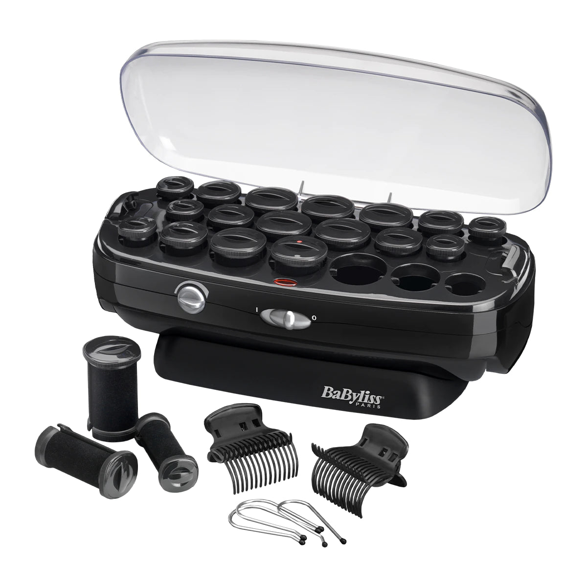 Bigudiuri electrice de păr BaByliss RS035E, 20 bucăți, înveliș ceramic, funcție ionică