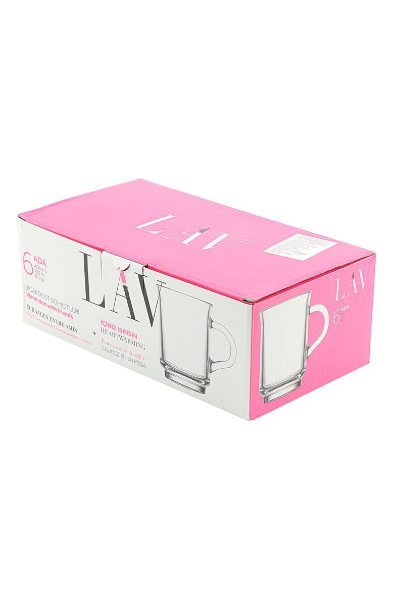 Set căni calde LAV Ada, 250 ml, 6 buc.