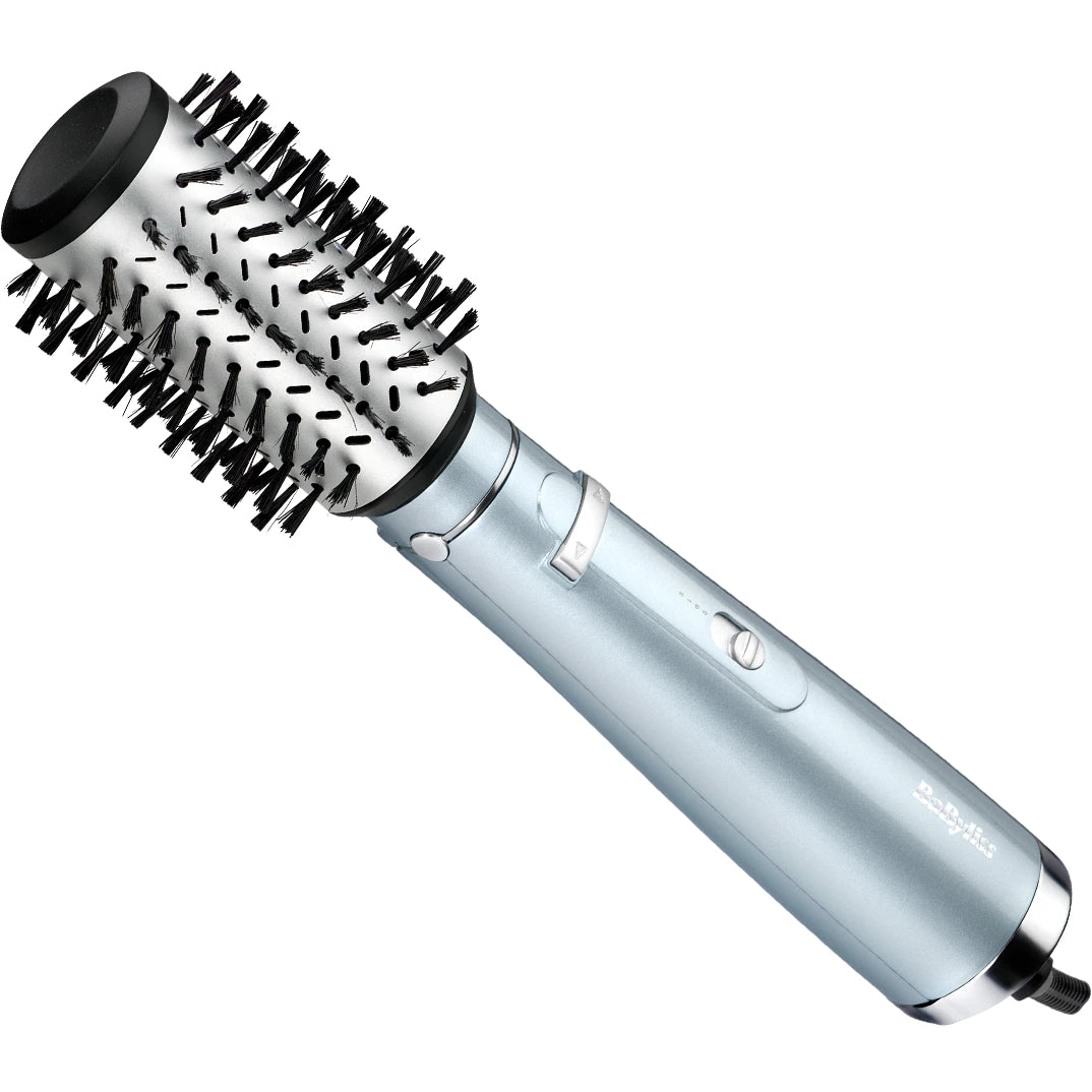Perie electrică de păr BaByliss Hydro Fusion Big Hair AS773E, 700W, tehnologie ionica cu plasmă, 2 viteze, 2 setări de temperatură