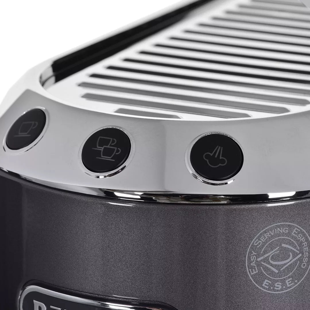 Aparat de cafea Delonghi Dedica Arte EC885.GY, 1 L, 1300 W, 15 bar, Metalic