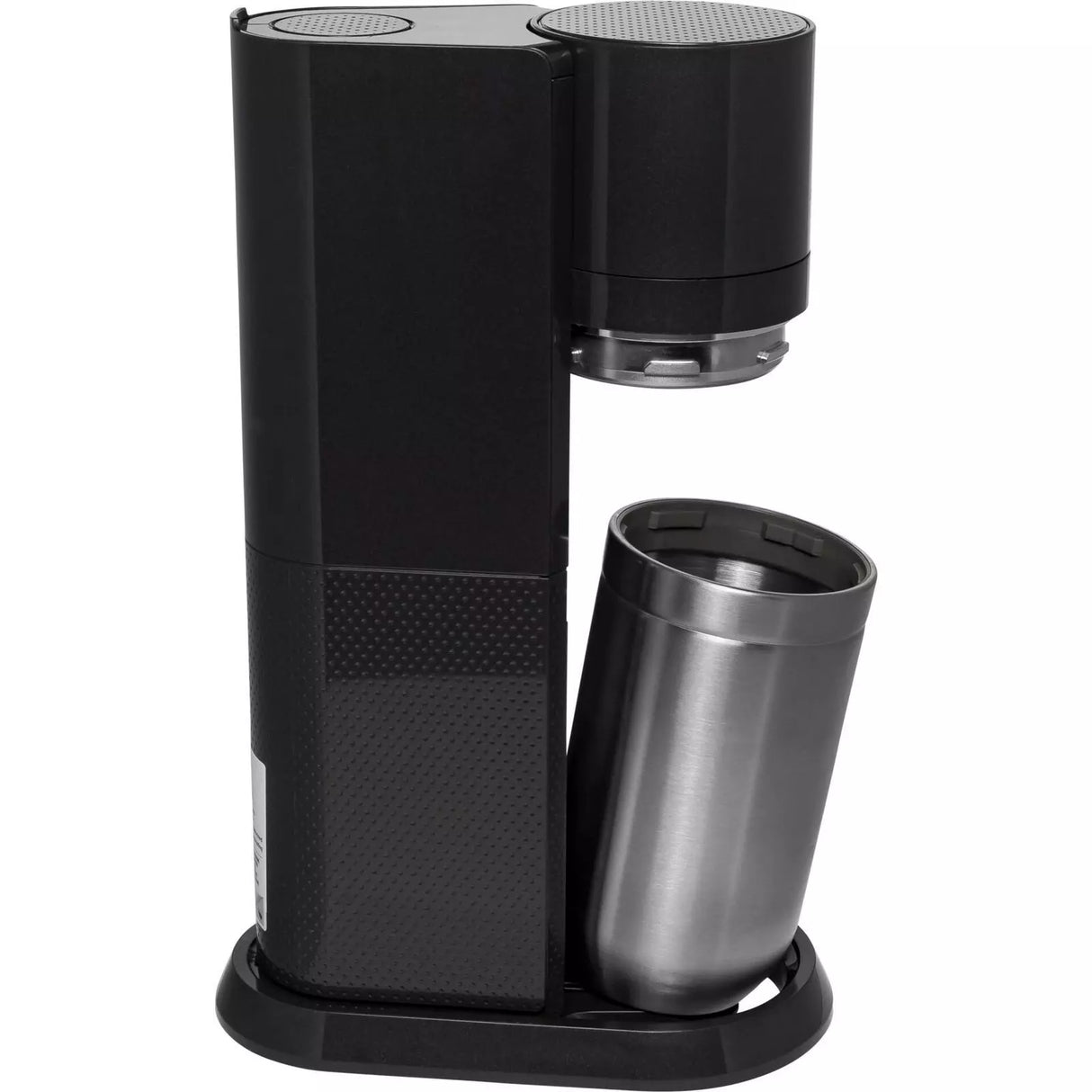 Aparat de făcut sifon SodaStream Duo Titan Standard, Oțel, fără butelie de CO₂, Negru