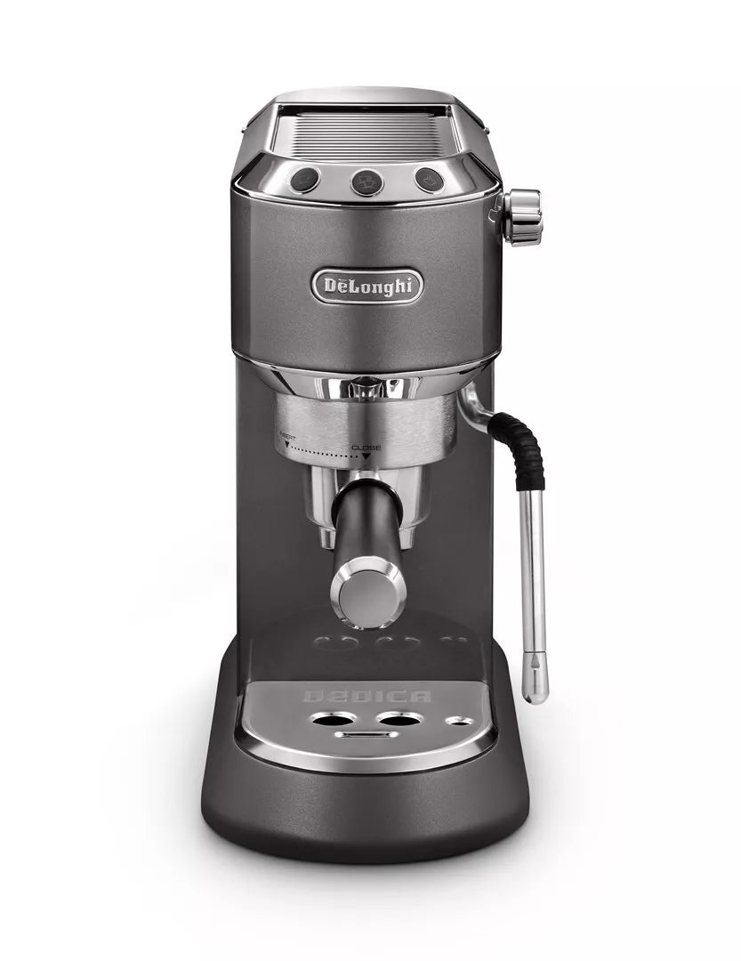 Aparat de cafea Delonghi Dedica Arte EC885.GY, 1 L, 1300 W, 15 bar, Metalic