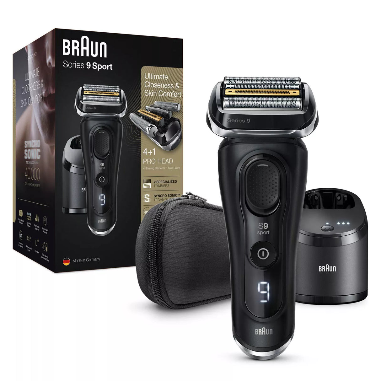 Aparat de ras electric Braun Series 9 Pro + 9352cc