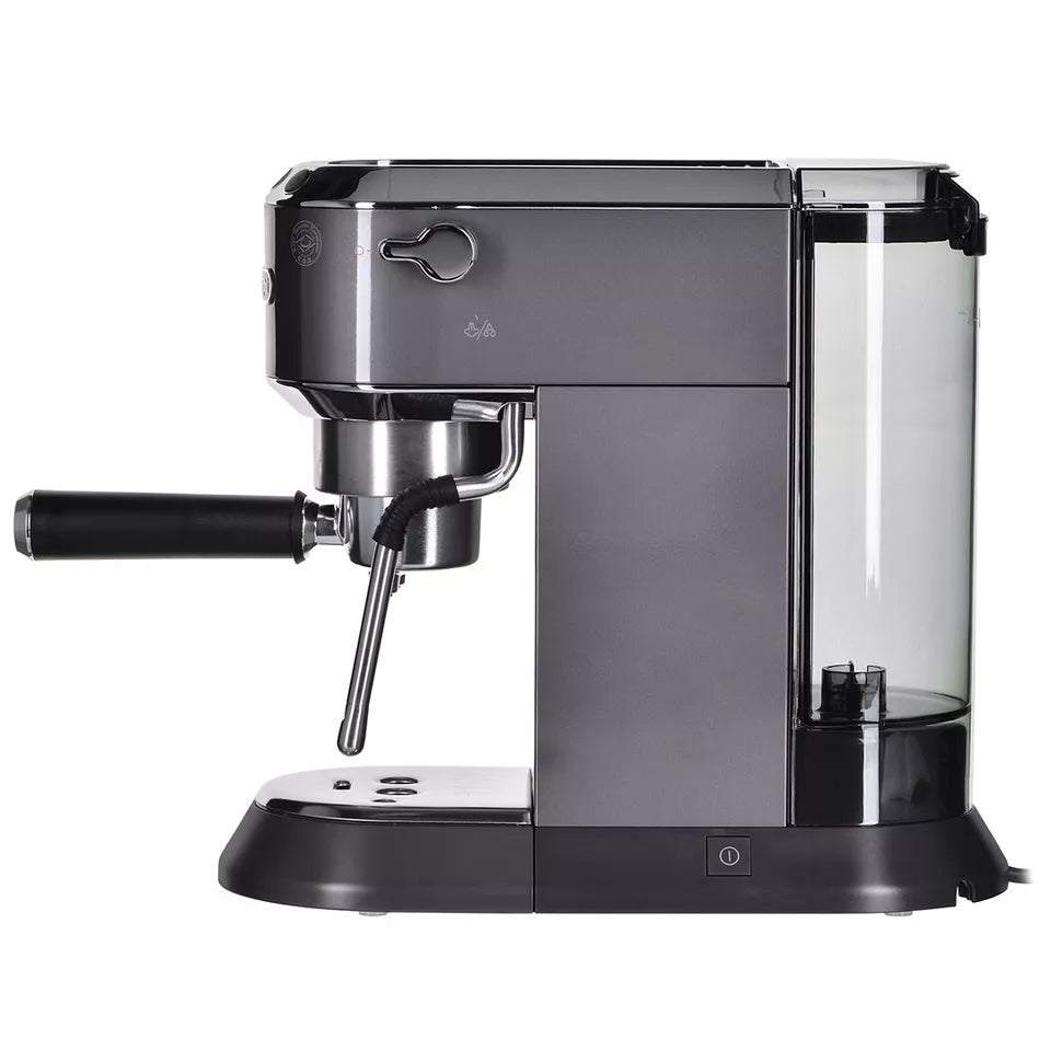 Aparat de cafea Delonghi Dedica Arte EC885.GY, 1 L, 1300 W, 15 bar, Metalic