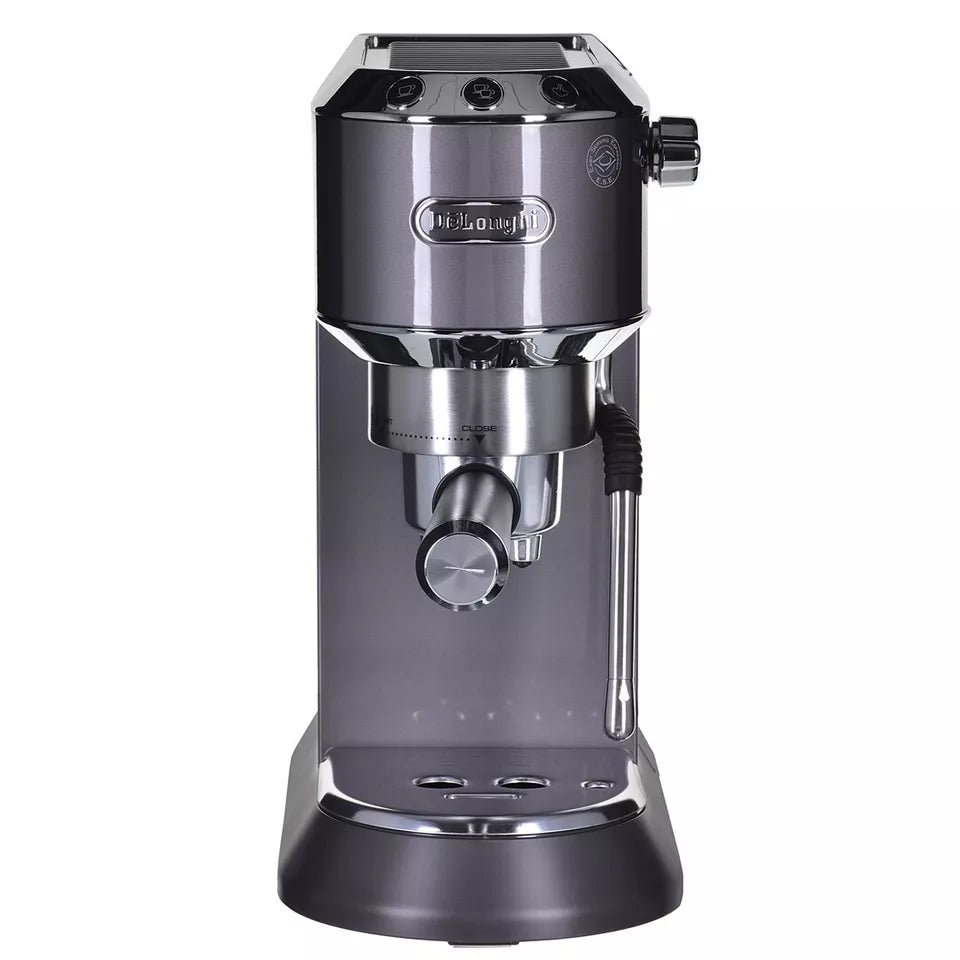 Aparat de cafea Delonghi Dedica Arte EC885.GY, 1 L, 1300 W, 15 bar, Metalic