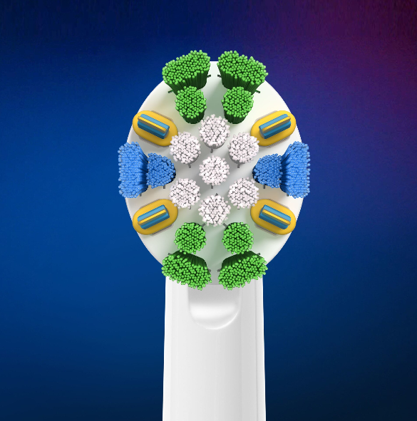 Cap de periuță de dinți electrică Oral-B Floss Action EB25-4, 4 buc.