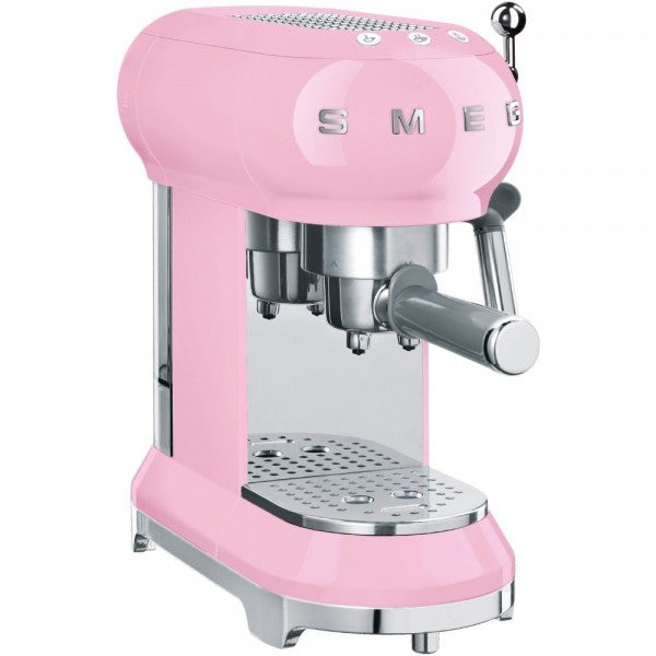 Espressor Smeg ECF01PKEU, 1350 W, 15 bari, roz