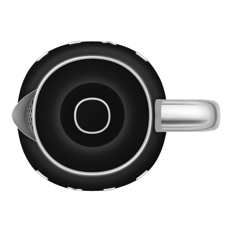 Mini fierbător electric SMEG KLF05BLEU, stil anii '50, 1400 W, 800 ml, negru