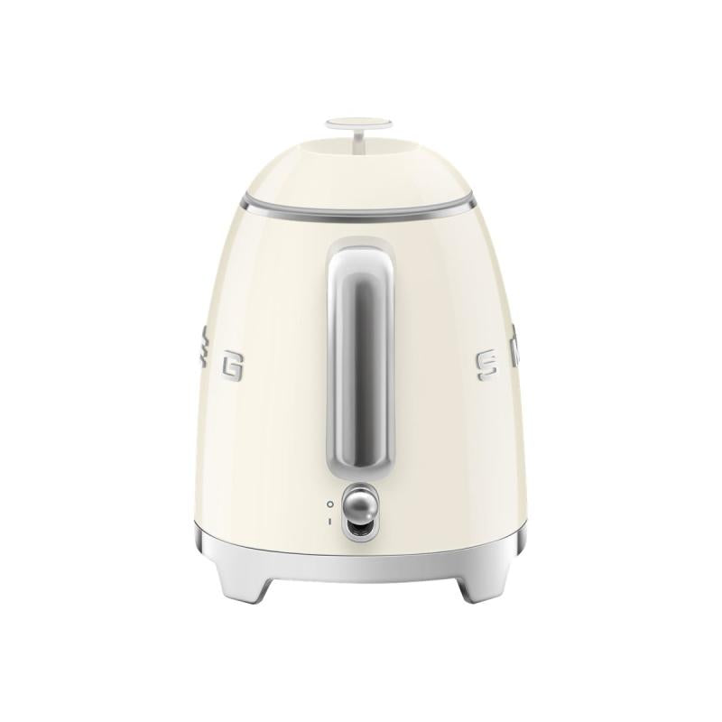 Mini fierbător electric SMEG KLF05CREU, stil anii '50, 1400 W, 800 ml, cremă