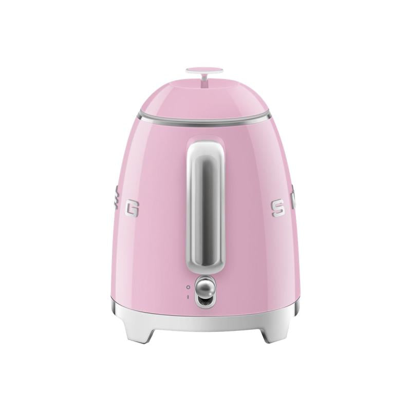 Mini fierbător electric SMEG KLF05PKEU, stil anii '50, 1400 W, 800 ml, roz