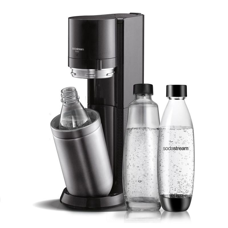 Aparat de băuturi carbogazoase Sodastream DUO Black, negru