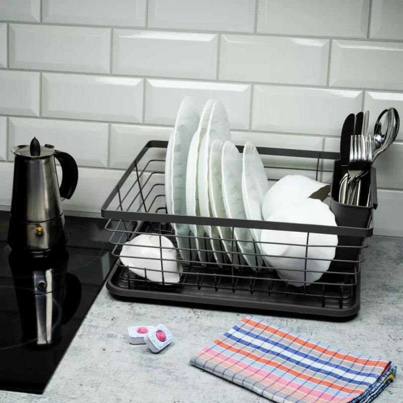 Uscător de vase Kinghoff, suporturi pentru tacâmuri